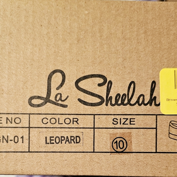 ***NIB LE SHEELAH SZ 10 GORGEOUS LEPPARD SLIP ON SNEAKERSNIB LE SHEELAH SZ 10*** - Picture 4 of 5